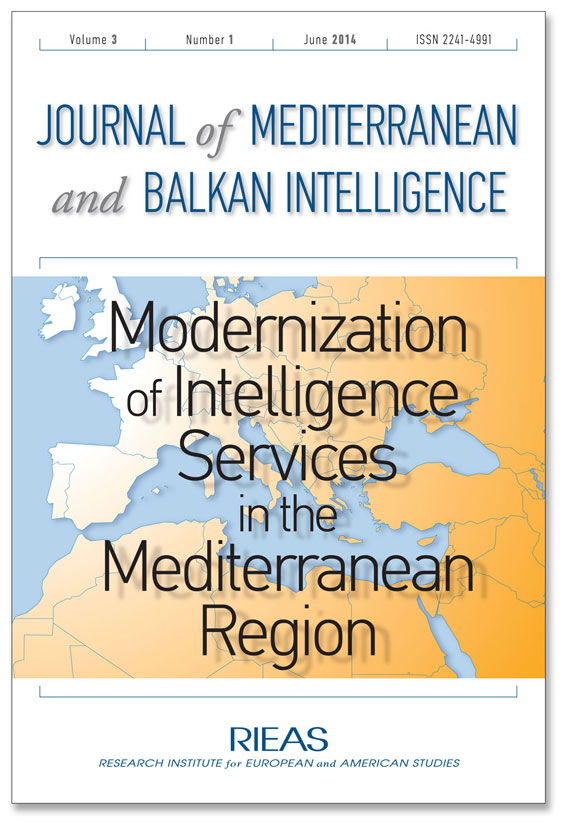 MODERNIZATION OF INTELLIGENCE SERVICES IN THE MEDITERRANEAN REGION (JMBI JUNE 2014) 